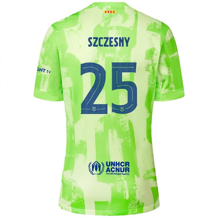 Homem Camisola Wojciech Szczesny #25 Lima Terceiro 2024/25 Camisa