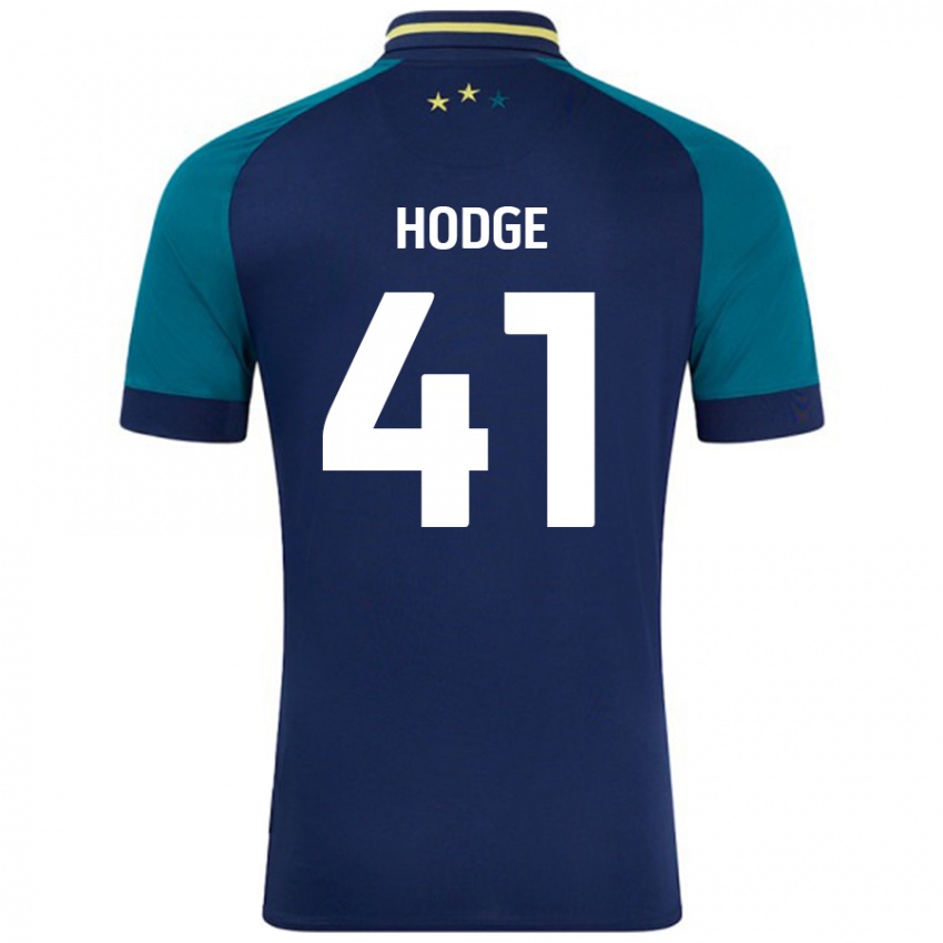 Homem Camisola Joe Hodge #41 Verde Da Marinha Verde Alternativa 2024/25 Camisa