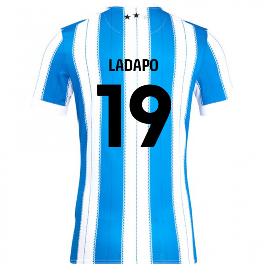 Homem Camisola Freddie Ladapo #19 Azul Branco Principal 2024/25 Camisa