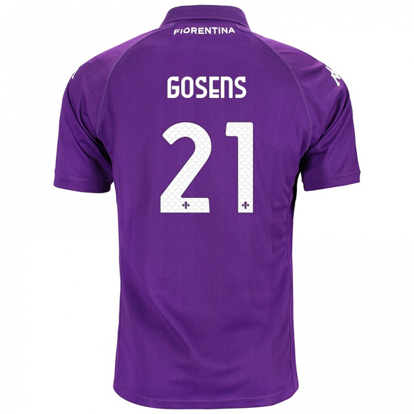 Homem Camisola Robin Gosens #21 Roxo Principal 2024/25 Camisa