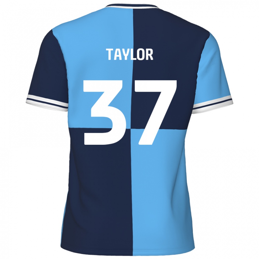 Mulher Camisola Caleb Taylor #37 Azul Céu Azul Escuro Principal 2024/25 Camisa