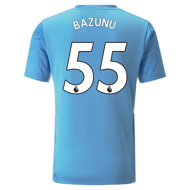 Mulher Camisola Gavin Bazunu #55 Azul Principal 2021/22 Camisa