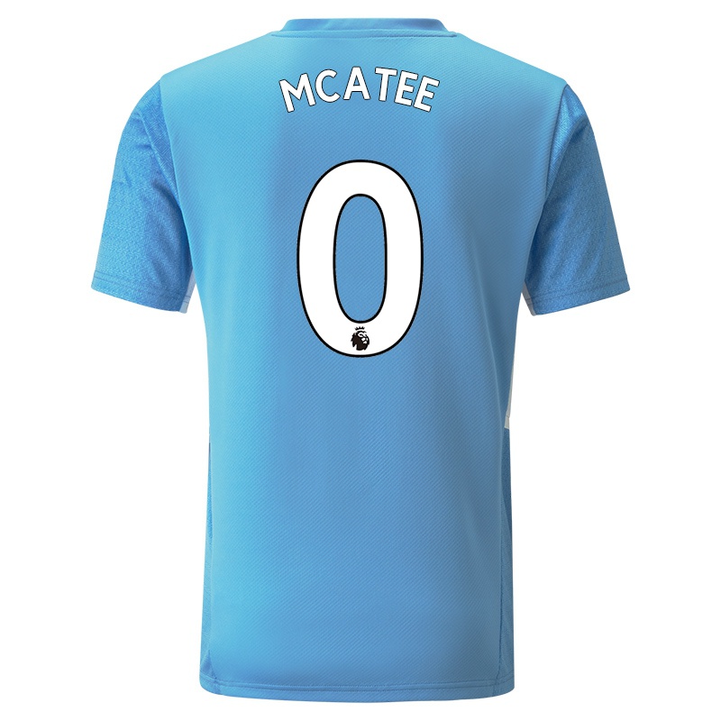 Mulher Camisola James Mcatee #0 Azul Principal 2021/22 Camisa