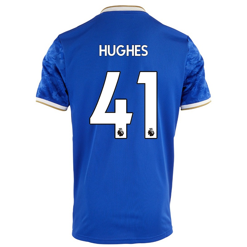 Mulher Camisola Sam Hughes #41 Royal Azul Principal 2021/22 Camisa