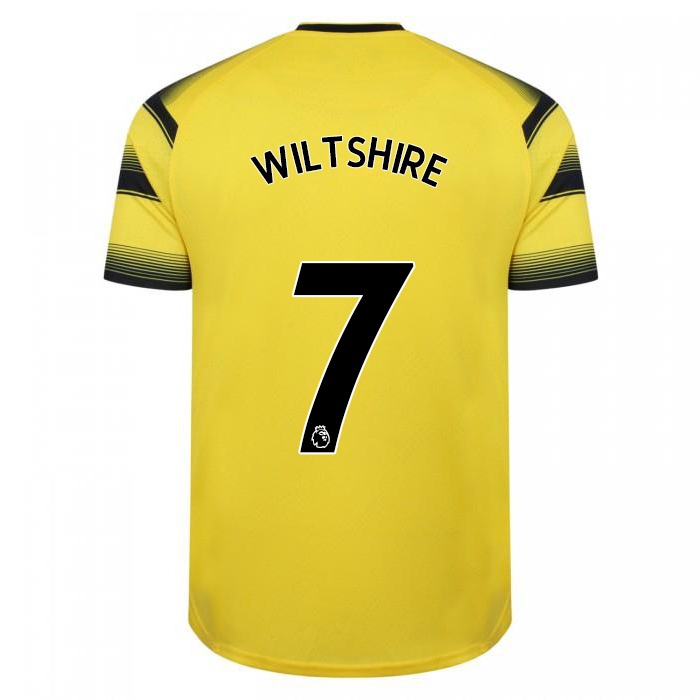 Mulher Camisola Sarah Wiltshire #7 Amarelo Preto Principal 2021/22 Camisa