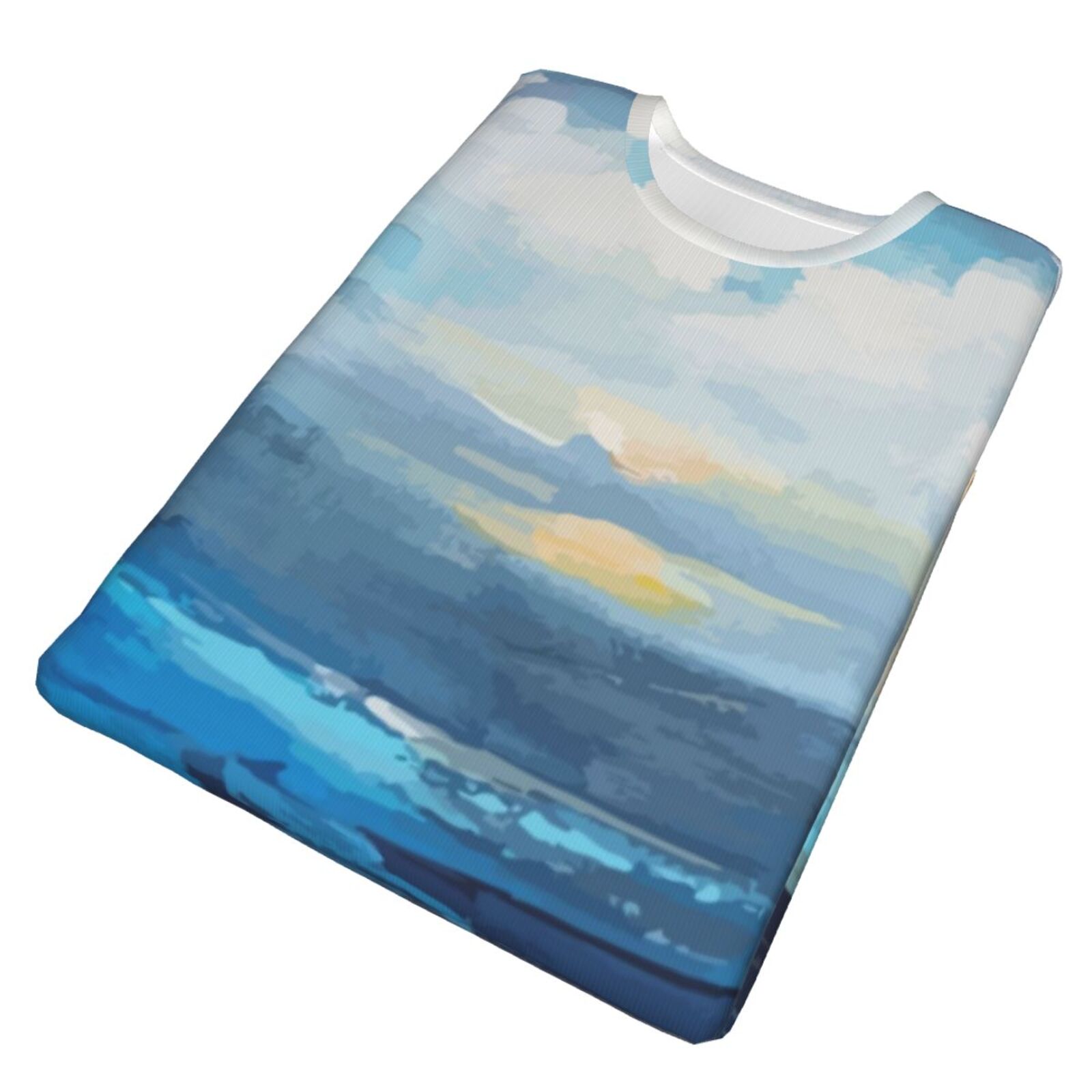 Camiseta Clássica Small Bay Elementos De Pintura