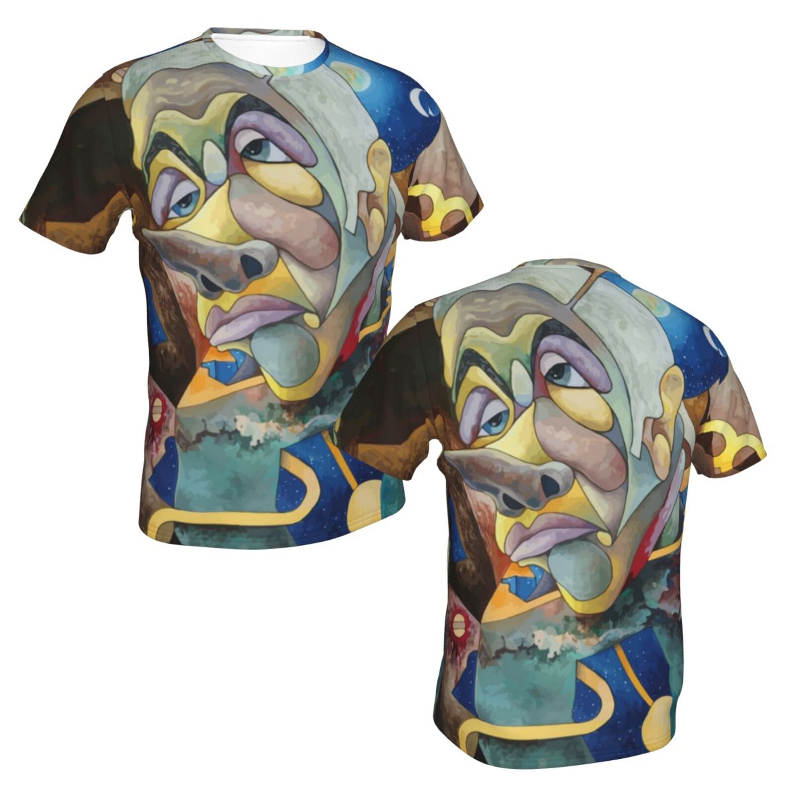 Camiseta Clássica Sans Commentaire Elementos De Pintura