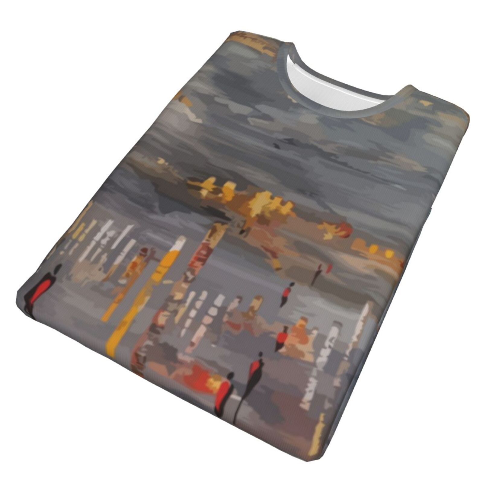 Camiseta Clássica Couvre Feu 2021 Elementos De Pintura