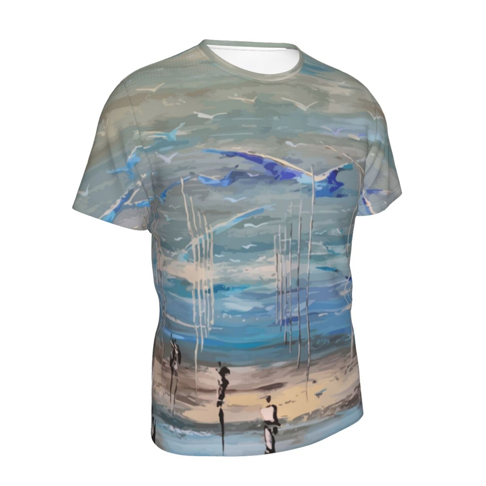 Camiseta Clássica De Passage Elementos De Pintura