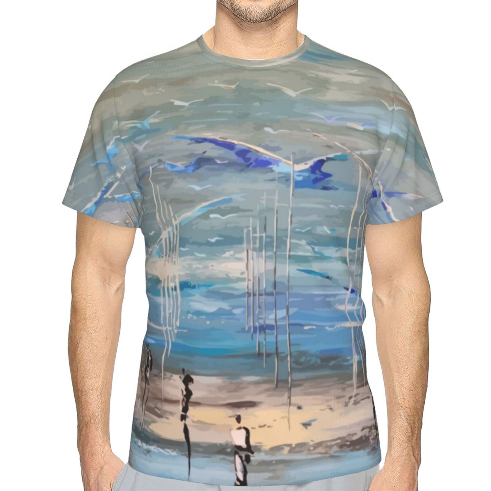 Camiseta Clássica De Passage Elementos De Pintura