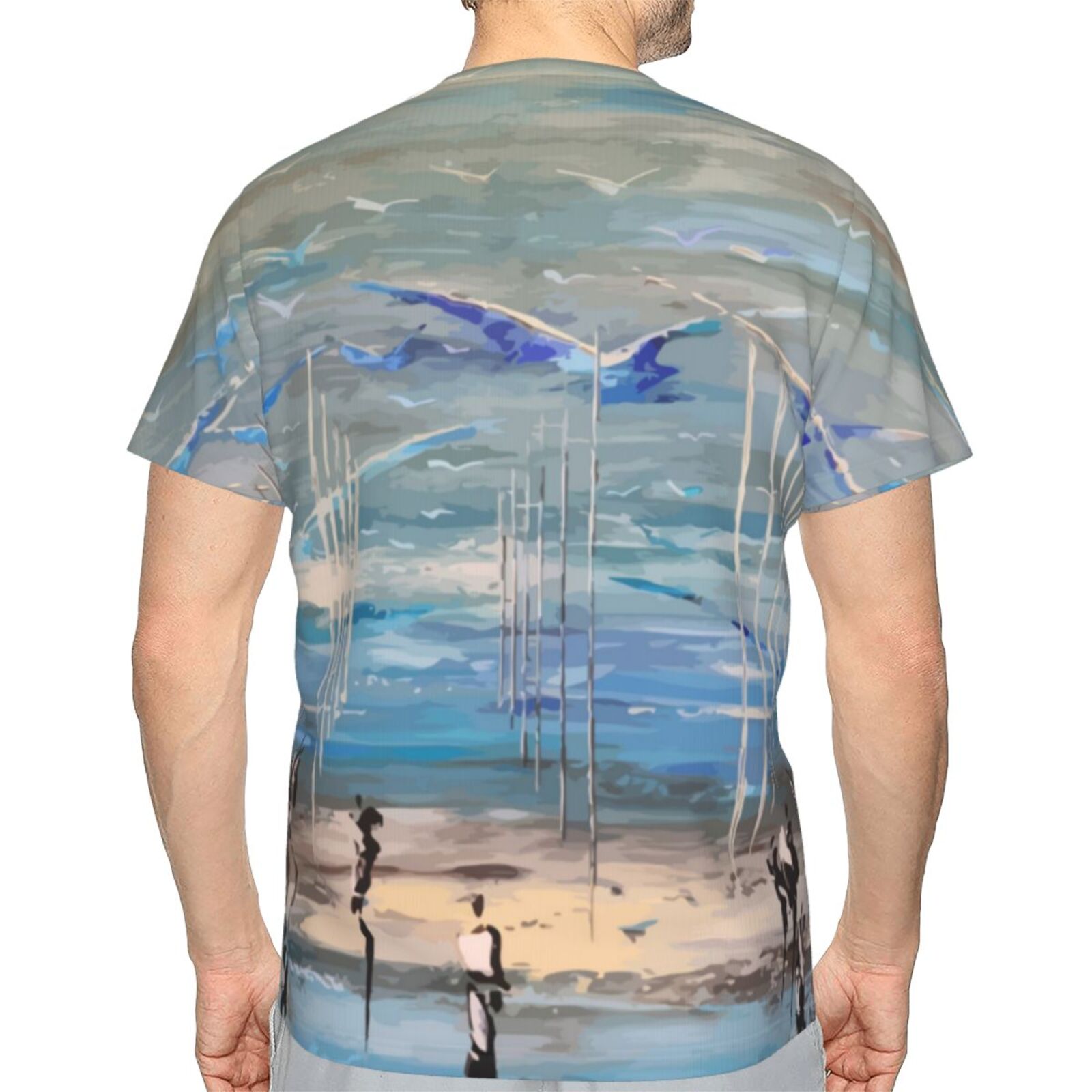 Camiseta Clássica De Passage Elementos De Pintura