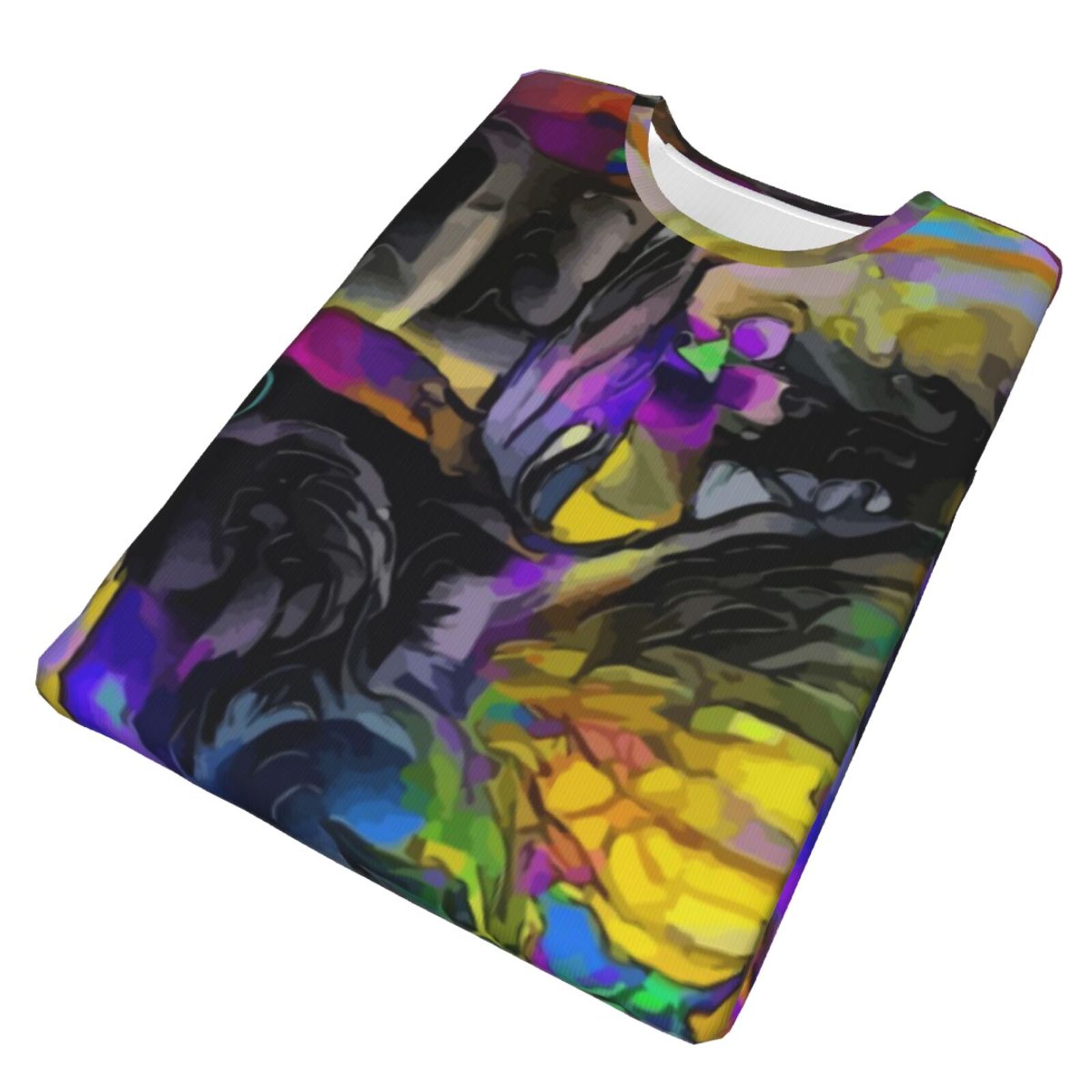 Camiseta Clássica Colibri Technicolor Elementos De Mídia Mista